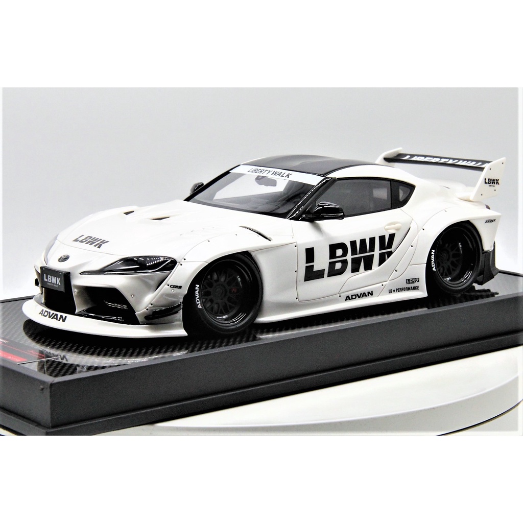 1/18 TP Liberty Walk LB Supra A90 LBWK Pearl White Toyota | Shopee ...