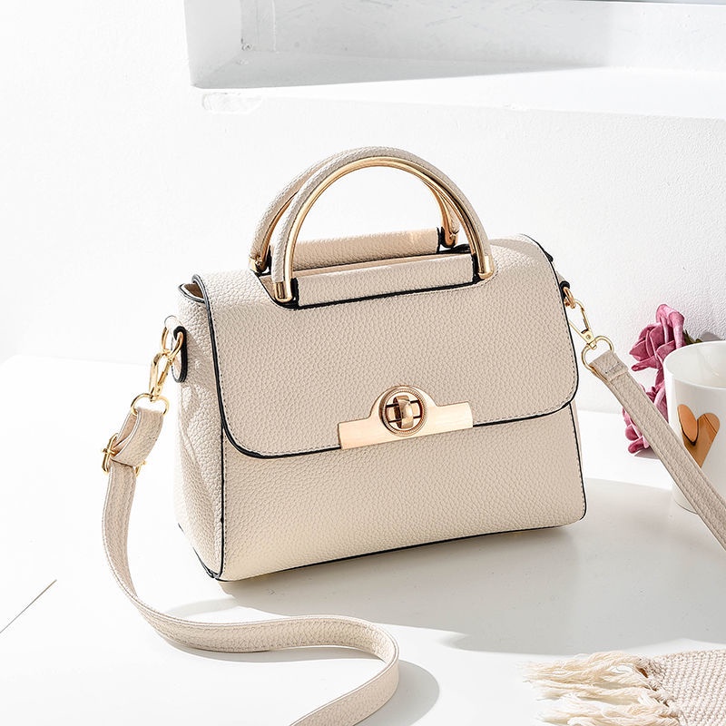 Small bag women's new fashion handheld simple one-shoulder s
