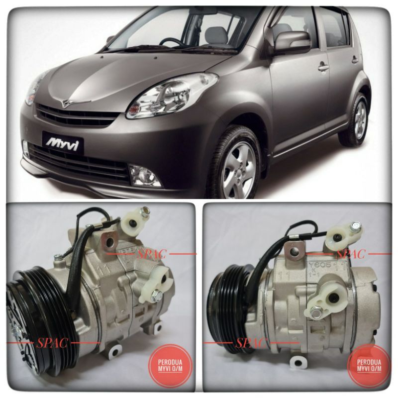 PERODUA MYVI 2005-2011 1.3 4PK 10S MODIFIER SERIES AIR COND COMPRESSOR ...