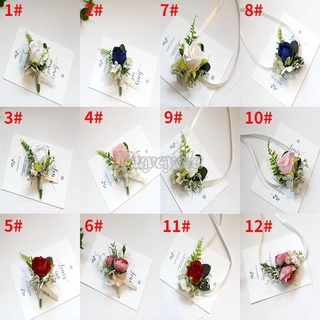 Rose Boutonniere Pins Men's Flower Lapel Pins Flowers Wedding Corsage Pins  for Party Business Wedding Suit Groom Boutonniere Buttonhole Men Wedding  Witness Marriage Accessories