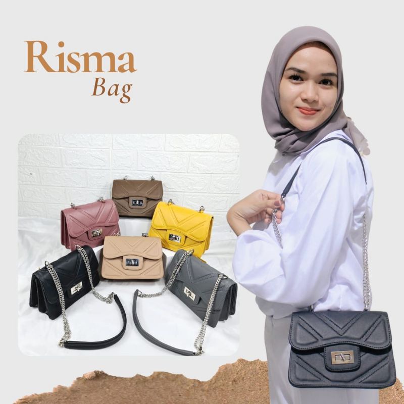 Risma code women's sling bag (free bubble wrap + box) | Shopee Singapore