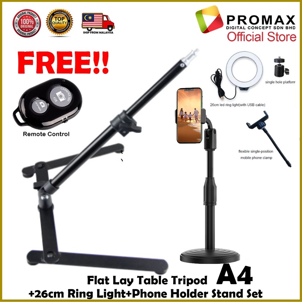 flat lay tripod