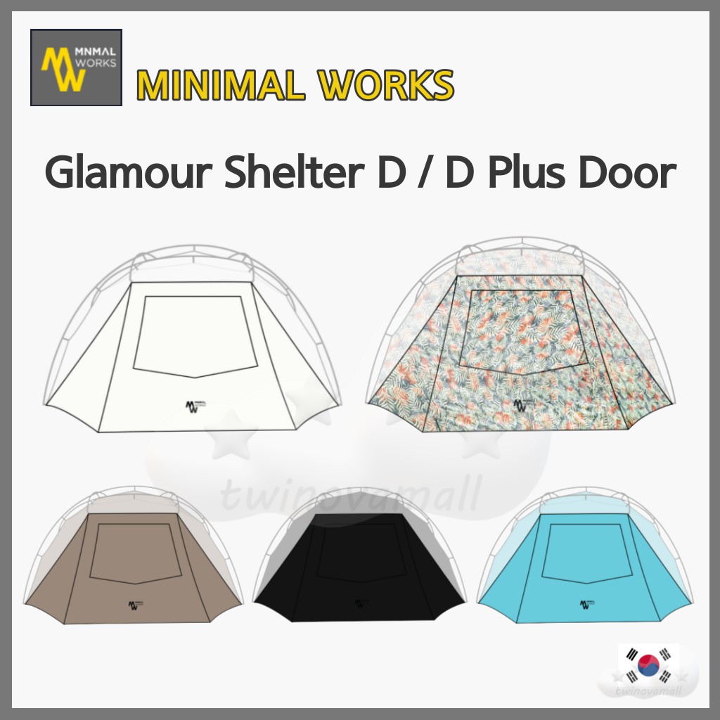 ▷twinovamall◁ [MinimalWorks] Glamour Shelter D / D Plus Door | Shopee  Singapore