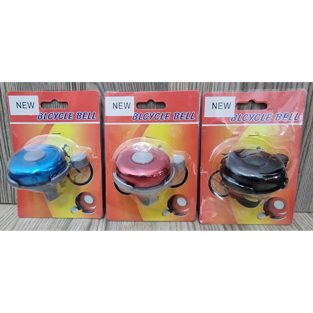 BICYCLE BELL IN 3 COLORS BLUE, RED, BLACK | Shopee Singapore