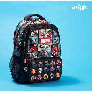 MINISO Marvel Comics Backpack Superhero Printed Lightweight Bag for School  Travel