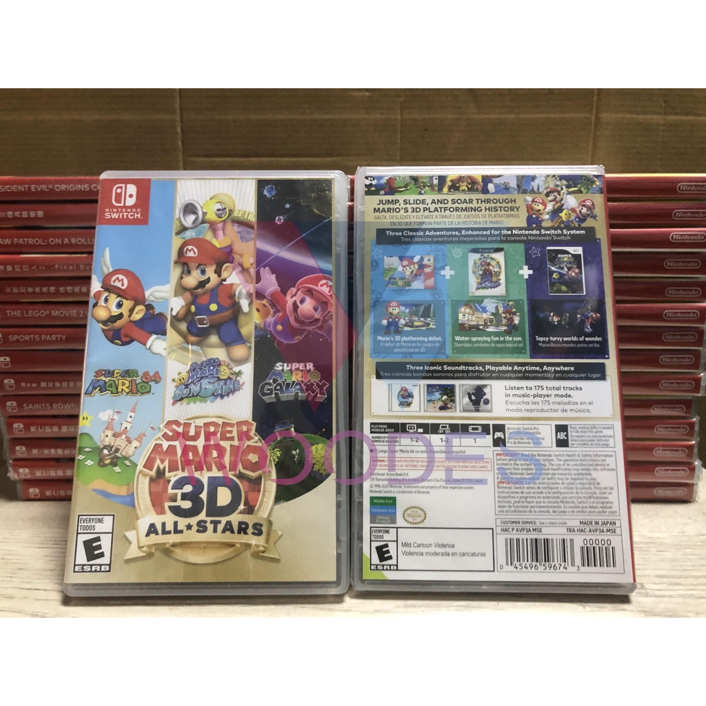 NS Super Mario 3D All-Stars Collection - Nintendo Switch All stars