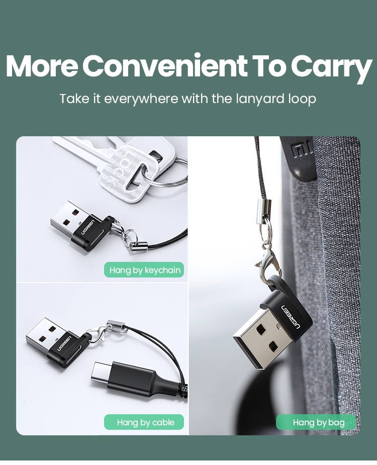 VOOCME USB 3.0 Type C Female To USB A Male Connector/Converter/Adapter Compatible For All Type-C Devices ( PACK OF 1) Laptop Accessory Price In India - Buy VOOCME USB 3.0 Type C