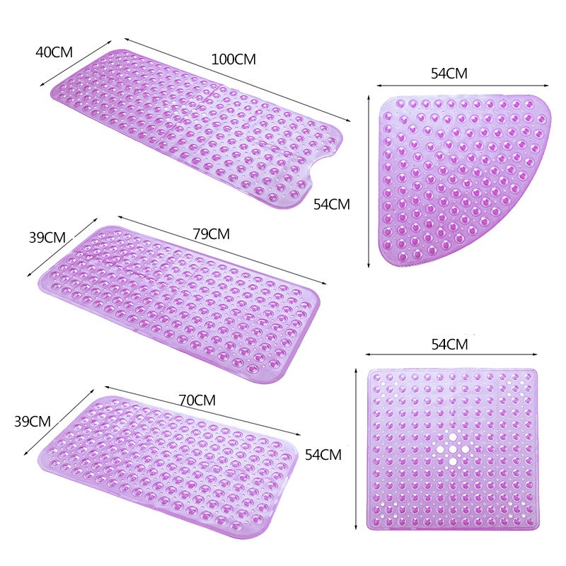 【Ready Stock】Extra Long Bath Mat Massage Safety Shower Bathtub Mats Non