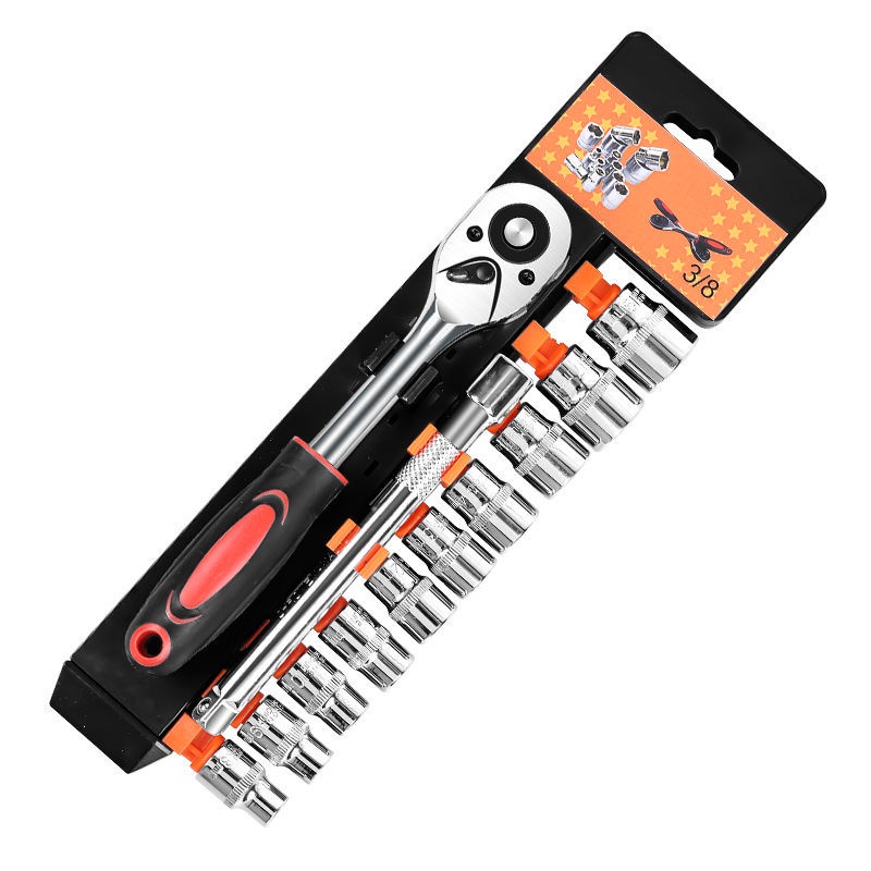 Quick Ratchet Sleeve Wrench Combination Set Outer Hexagon ...