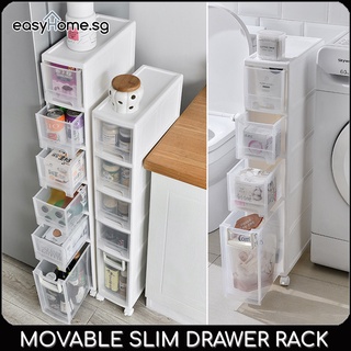 ODOROKU Stackable Drawer Rack Pull Out Storage Drawer Stackable Design  Simple Installation Rack with Drawer