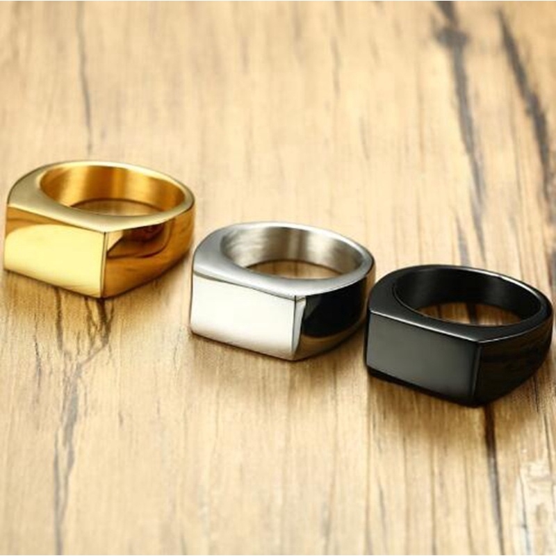 Gold and silver deals mens ring