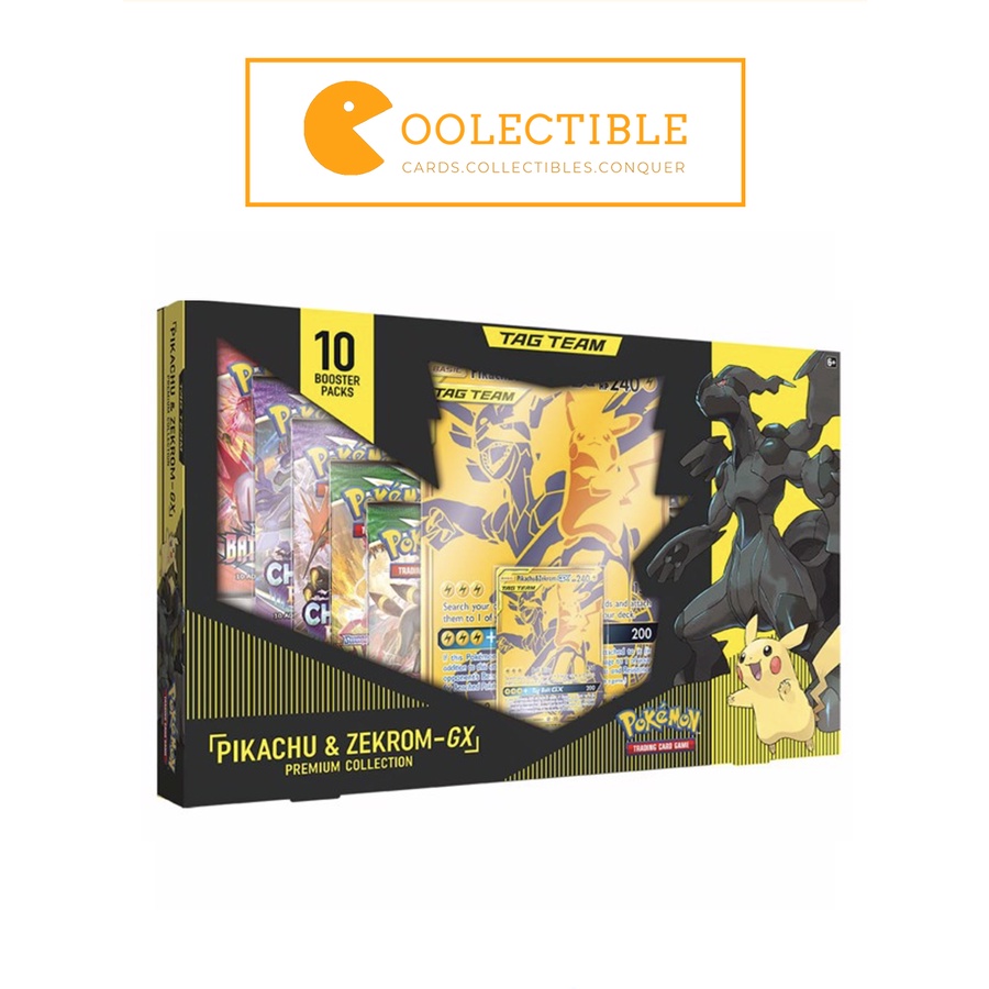 Pikachu & Zekrom-GX / Reshiram & Charizard-GX League Battle