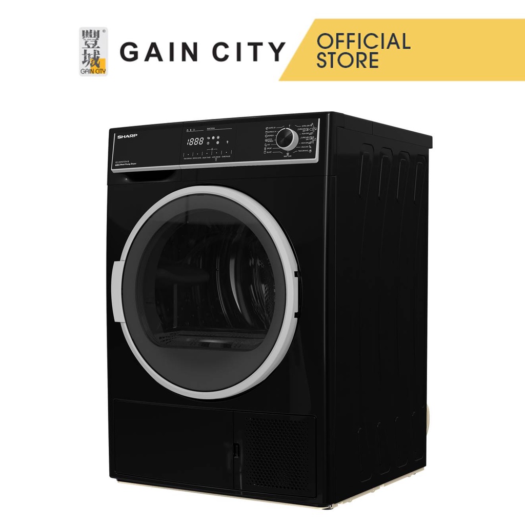 Sharp 9kg Heat Pump Tumble Dryer Kd-hd9s7gw-b | Shopee Singapore