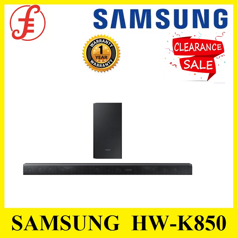 Soundbar best sale samsung k850