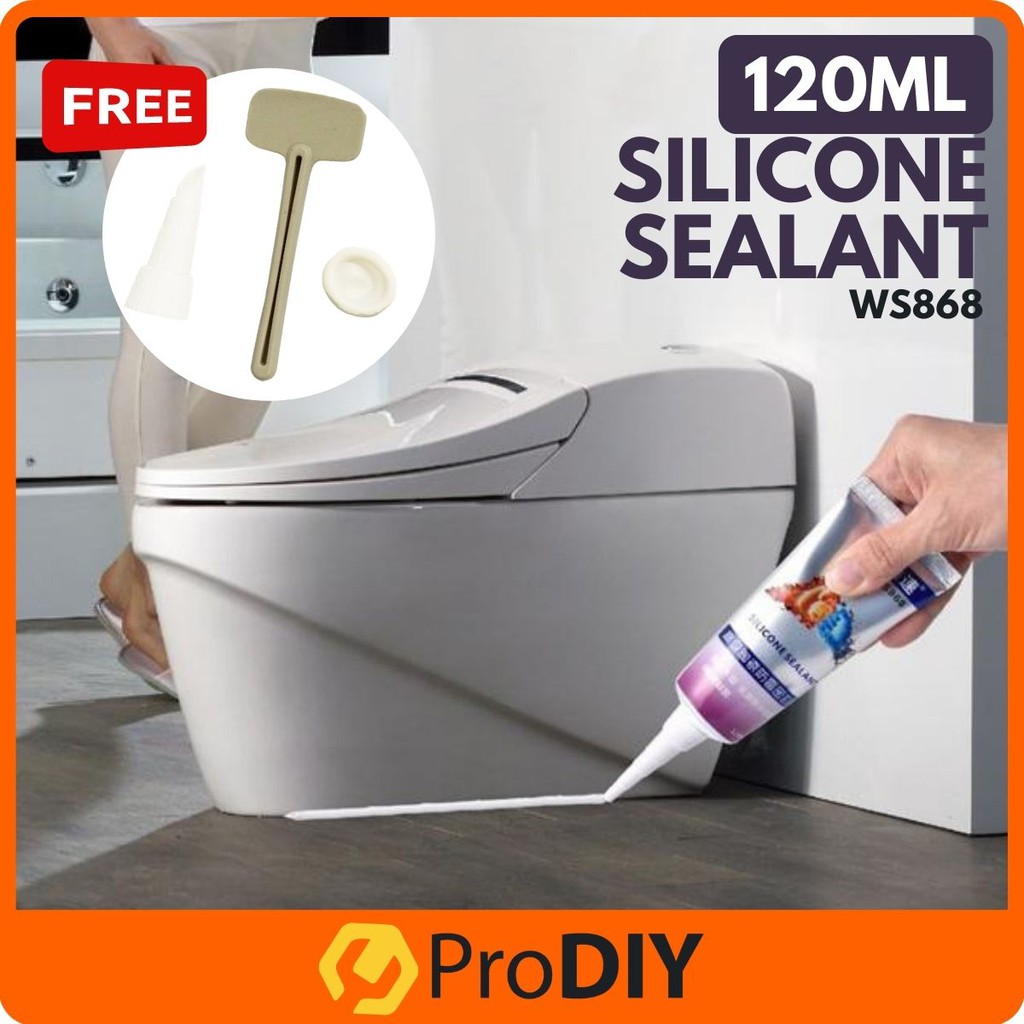 120ML WS868 Silicone Sealant Kitchen Sink Waterproof AntiFungal Anti