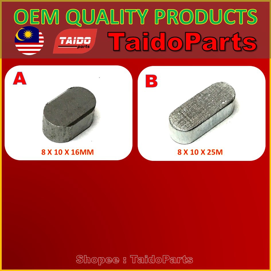 Kubota engine flywheel key Shopee Singapore