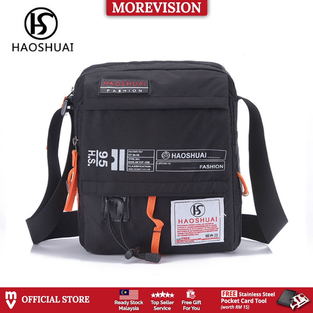 MV Bag HAOSHUAI Messenger Bag Sling Chest Pouch Bag For Men Fashion ...