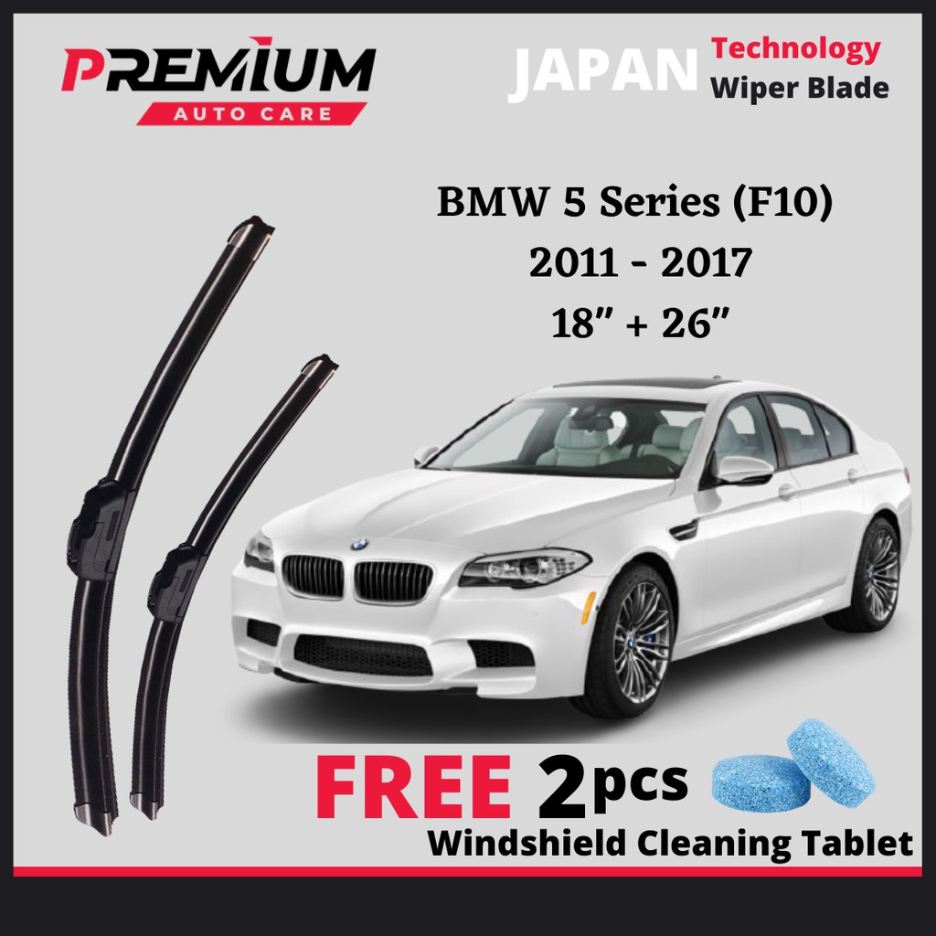 Bmw 5 series on sale wiper blades