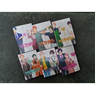 Wotakoi love is hard outlet for an otaku full series manga 1-6