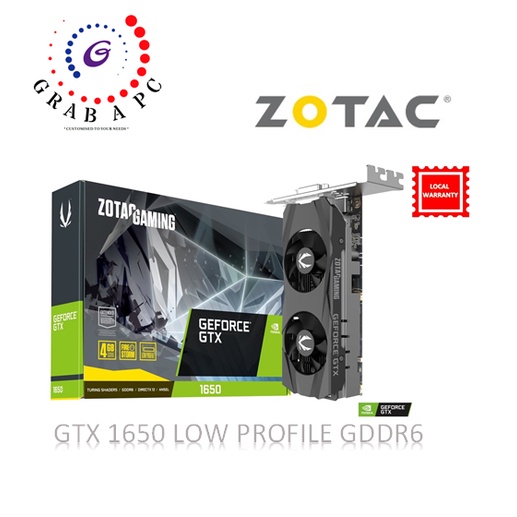 Geforce 1650 hot sale low profile