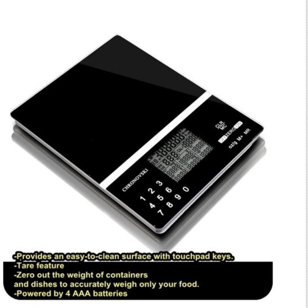 ORIA Digital Pocket Scale, 200g/ 0.01g Mini Scale, Portable Food Scale,  Electronic Smart Scale, Jewelry Scale with Backlight LCD, 6 Units, Tare