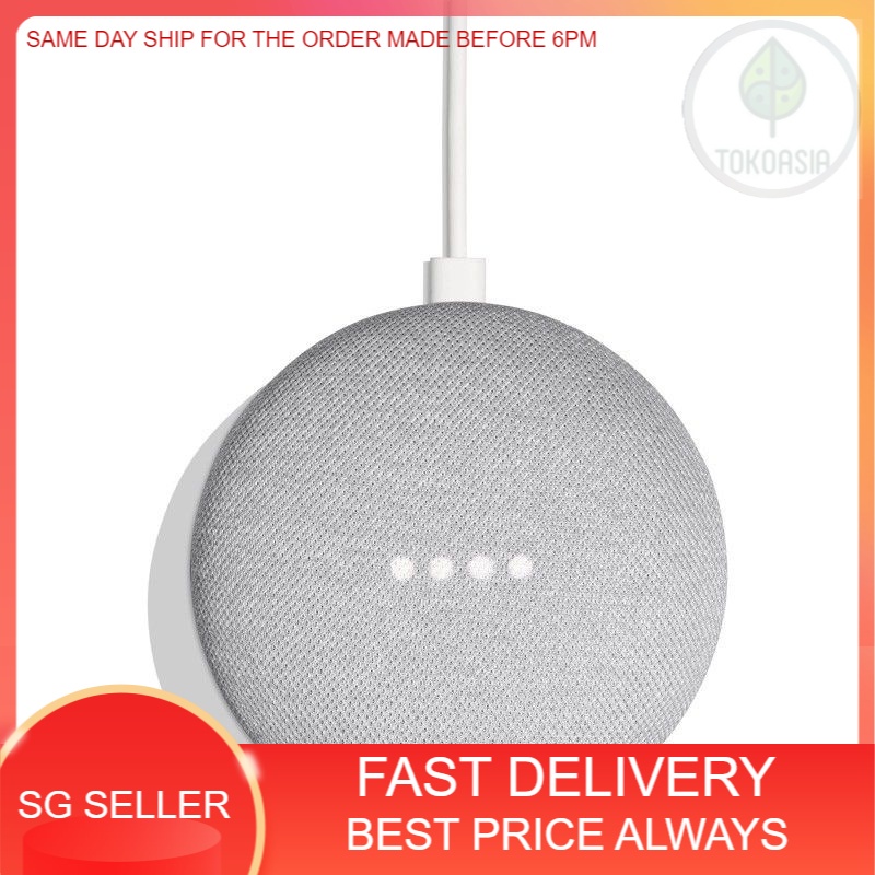 (Local Stock) (SG plug) Google Home Mini Smart Assistant home iot