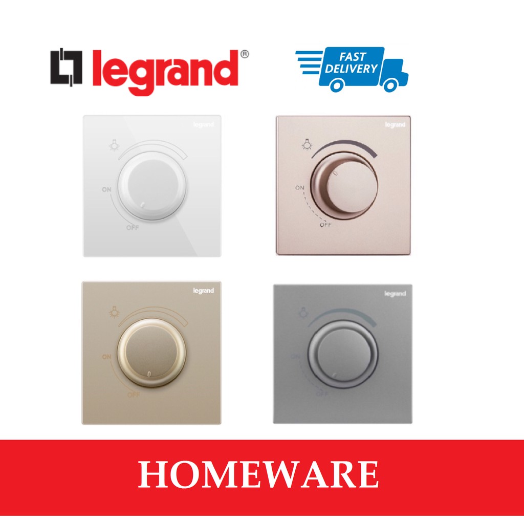 SG Seller Legrand Galion 500W Rotary Halogen Dimmer 300W LED Dimmer ...
