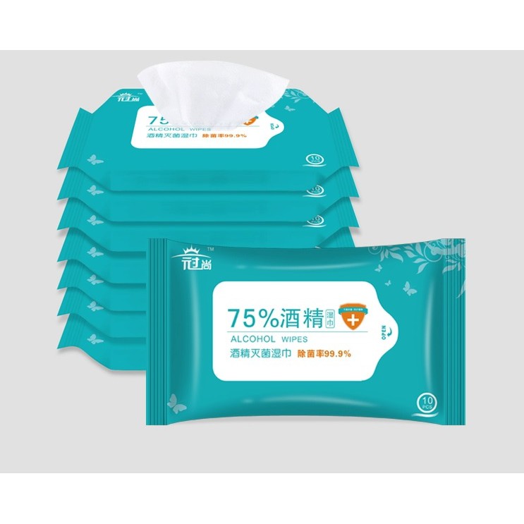 Alcohol Wipes 75% Alcohol (local Stock) 