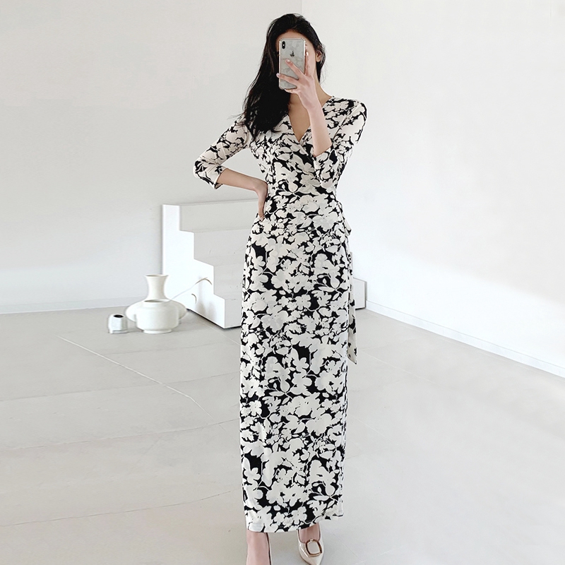 chinese dress ladies Dewlily Summer Dress Korean Fashion Teens 20s 30s Cute Leg-lengthening Date  Gathered Tiered Ruffled Sleeves Casual Pretty A-line