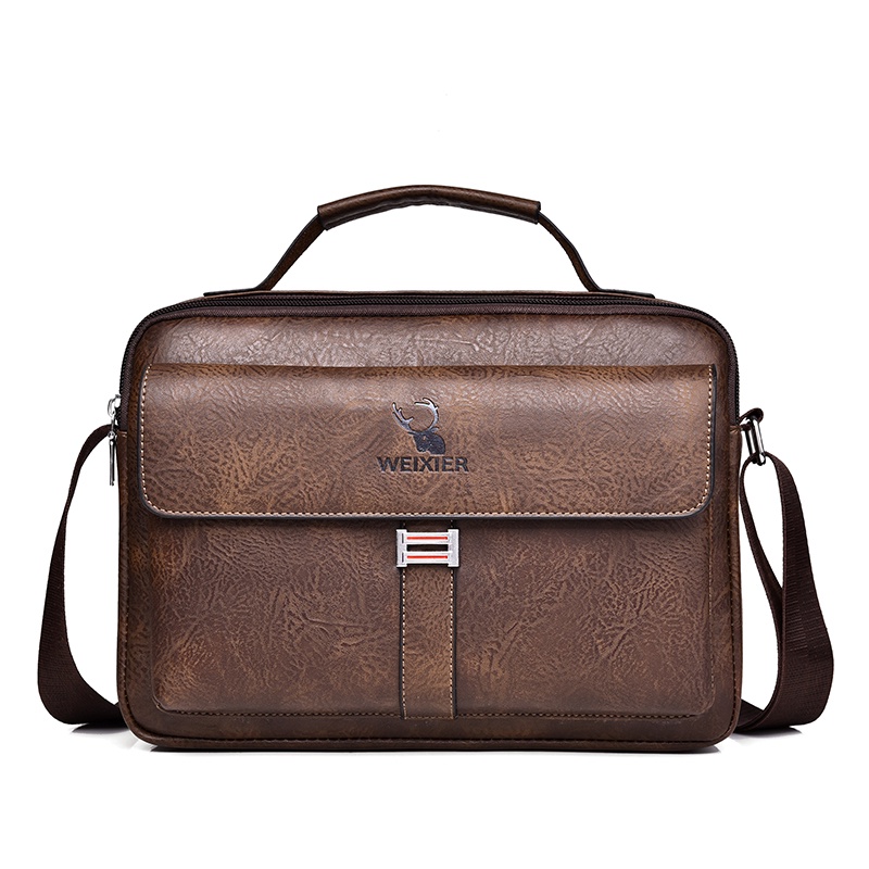 Men's Business Large-Capacity Messenger Bag Laptop | Shopee Singapore