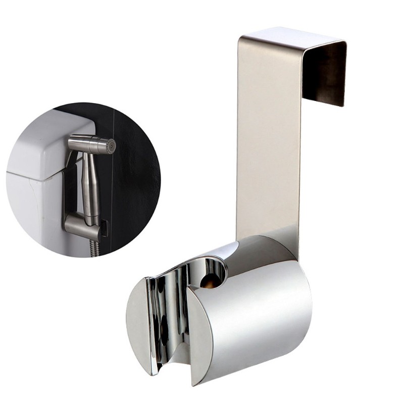 Bidet Spray Heads Attachment Toilet Tank Shower Head Holder Stainless