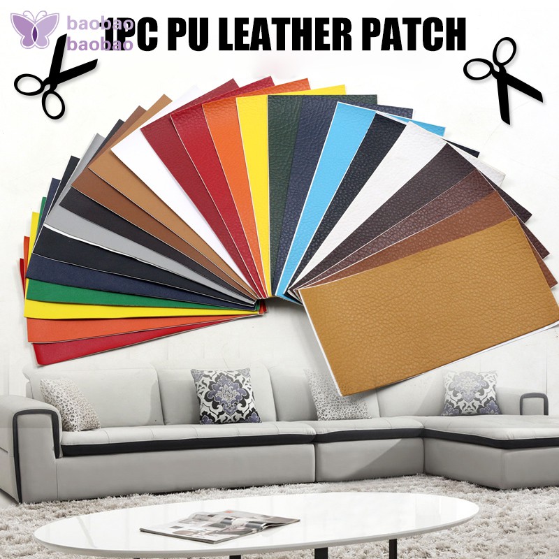 Leather Repair Kit Patch Self-adhesive Patch For Car Seat Upholstery Filler  Couch Sofa