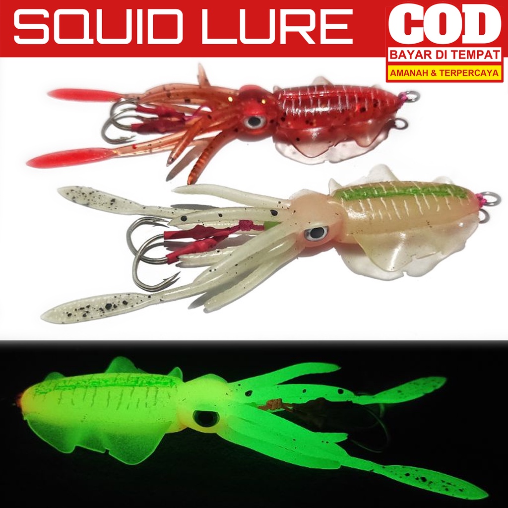 Rubber Squid Size S M L Realis Bait Similar To Real Squid Not Chasebait