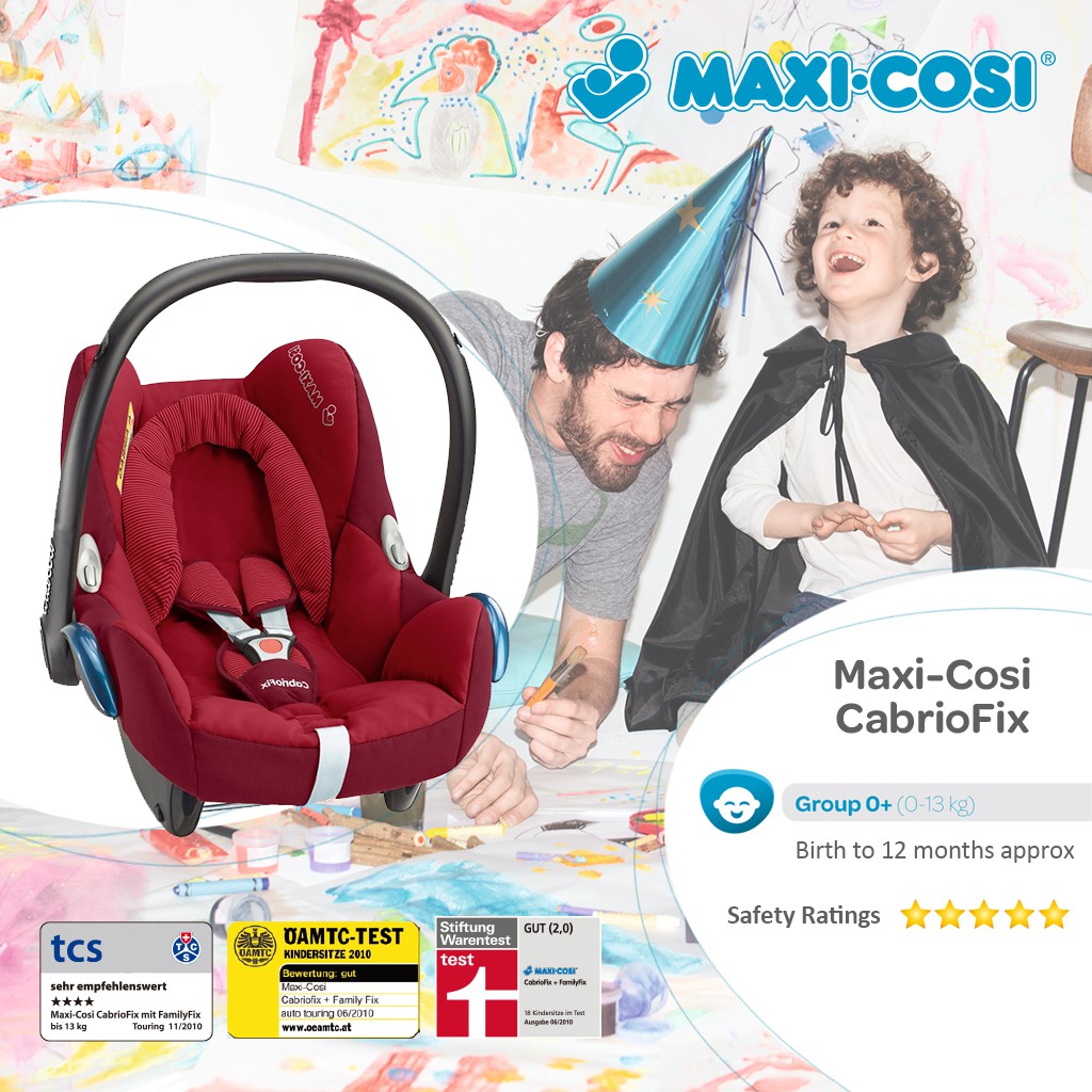 Maxi Cosi Cabriofix Infant Car Seat newborn 13kg Shopee Singapore