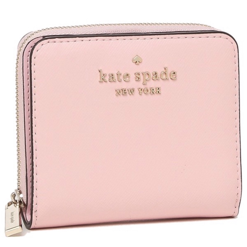 Light pink kate spade wallet sale