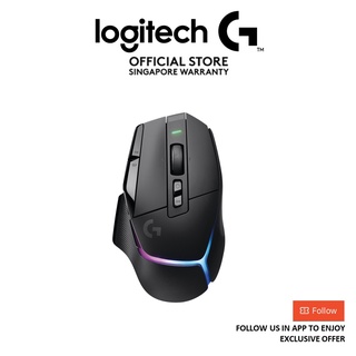 Logitech G502 X Plus Lightspeed Wireless Optical Mouse - LIGHTFORCE hybrid  switches, LIGHTSYNC RGB, HERO 25K gaming sensor, compatible with PC 