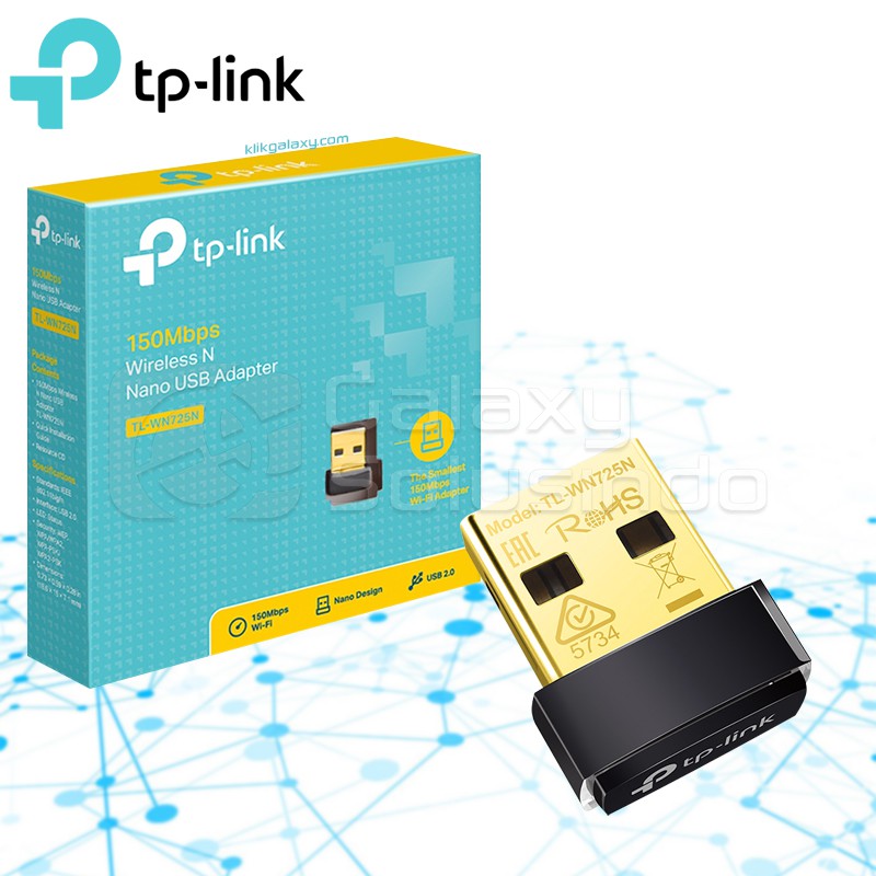 Tp-link 150Mbps Wireless N Nano USB Adapter TL-WN725N | Shopee Singapore