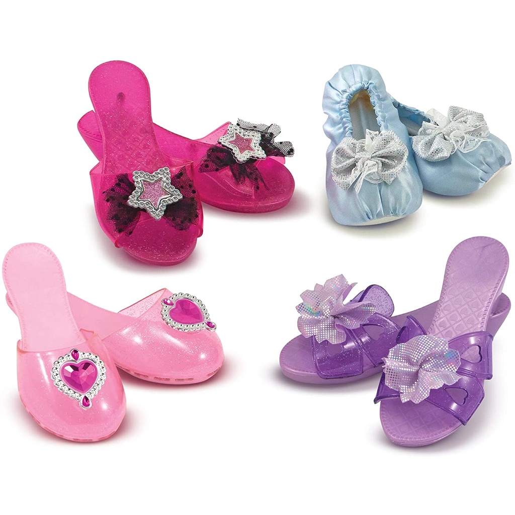 {READY STOCK} Melissa & Doug 8544 Role Play Collection DressUp Shoes