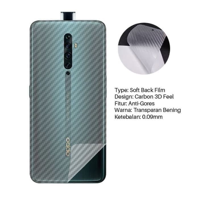 Garskin Carbon Skin Carbon Oppo Reno 2, Reno 2F, Reno 3, A91, Reno 3 ...