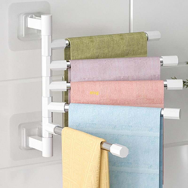 4 Swing Bar Black Wall Mounted Towel Holder Bathroom Swivel Towel Rack -  China Towel Bar, Swivel Towel Bar