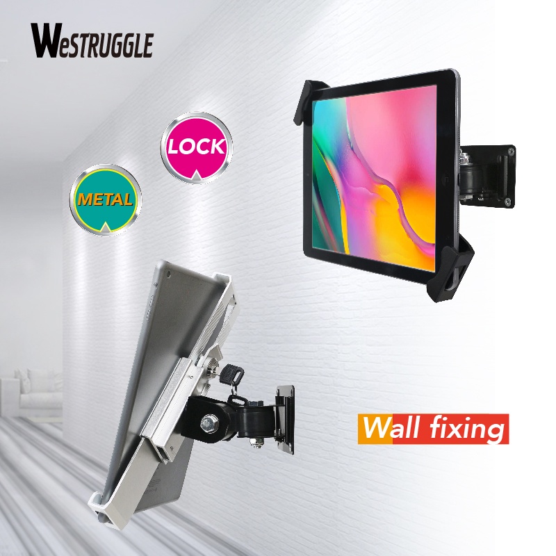 Tablet Wall Mount Holder with Lock& Key, Rotate Design Arbitrary ...