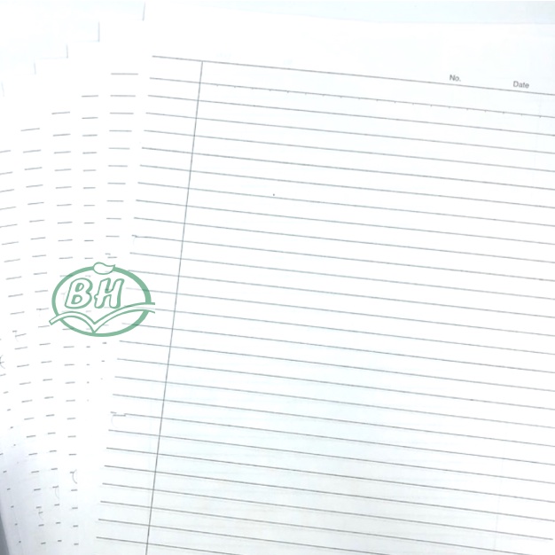 Plain/Single Line Kapal A4 Paper Exam Sheet 70gsm (30/50/100 sheets ...