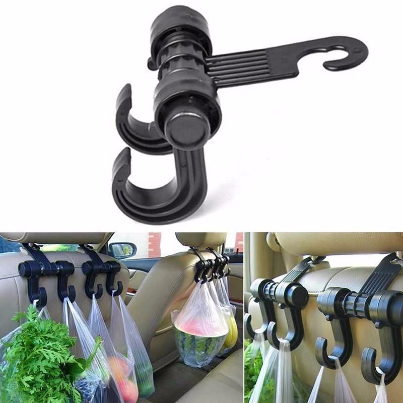 1Pcs Car Seat Back Rest Convenient Hook Coat Hooks Hanging Bag Hook