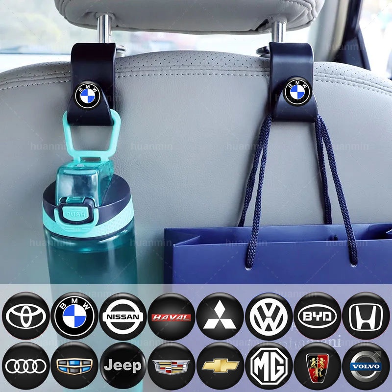 [Thickening] Car Hanger Hook Rear Back Seat Hooks Organizer Handbag Storage Hanger