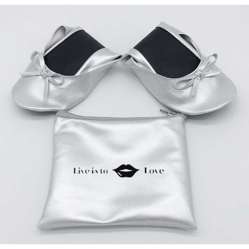 Foldable Shoes Ballerina In a bag colours Shopee Singapore
