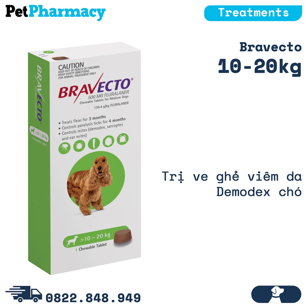 Bravecto demodex best sale