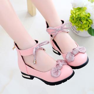 Korean fashion children s shoes cute girls princess shoes big