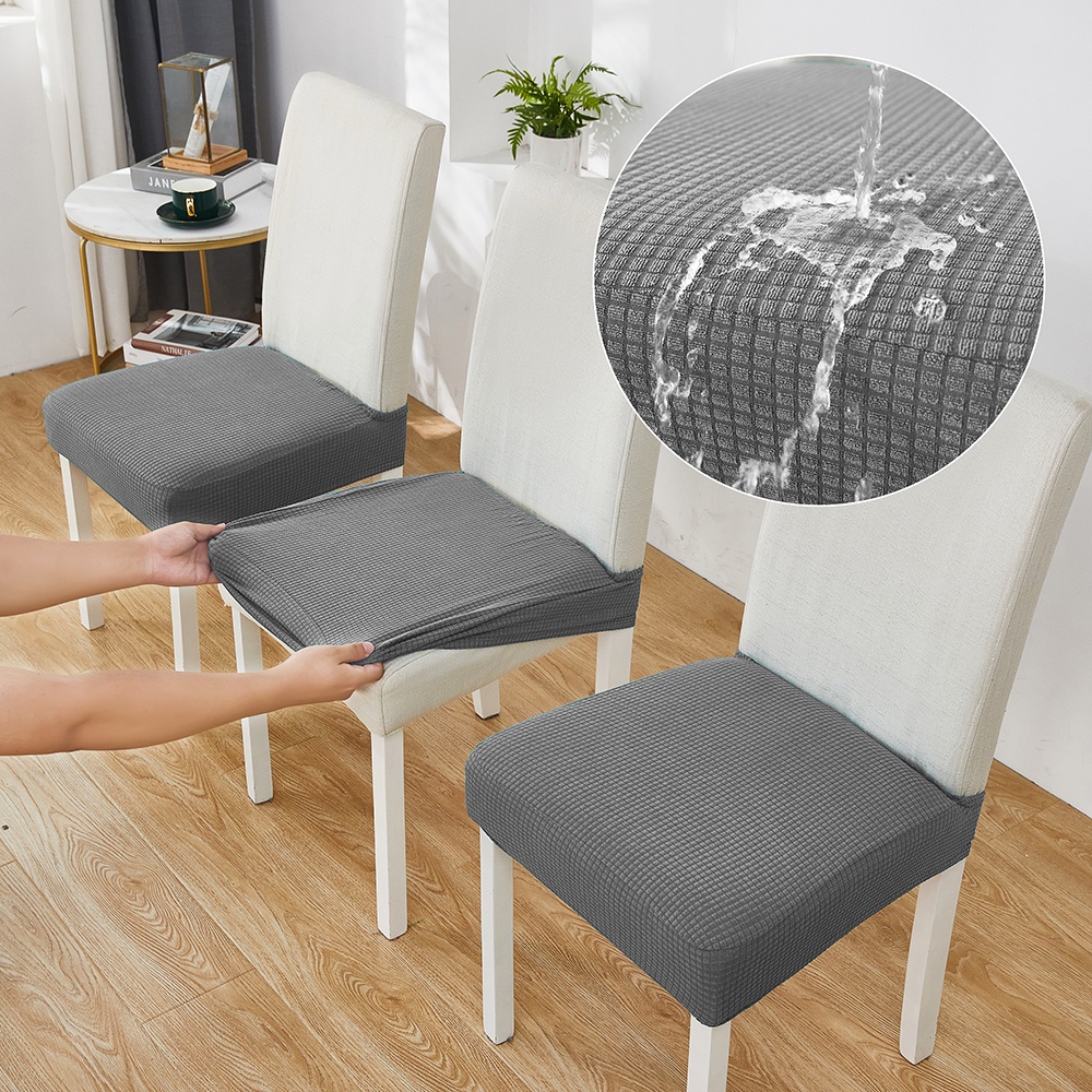 Seat Covers Simple Chair Covers 1pc Wing Back Dining Chair Cover