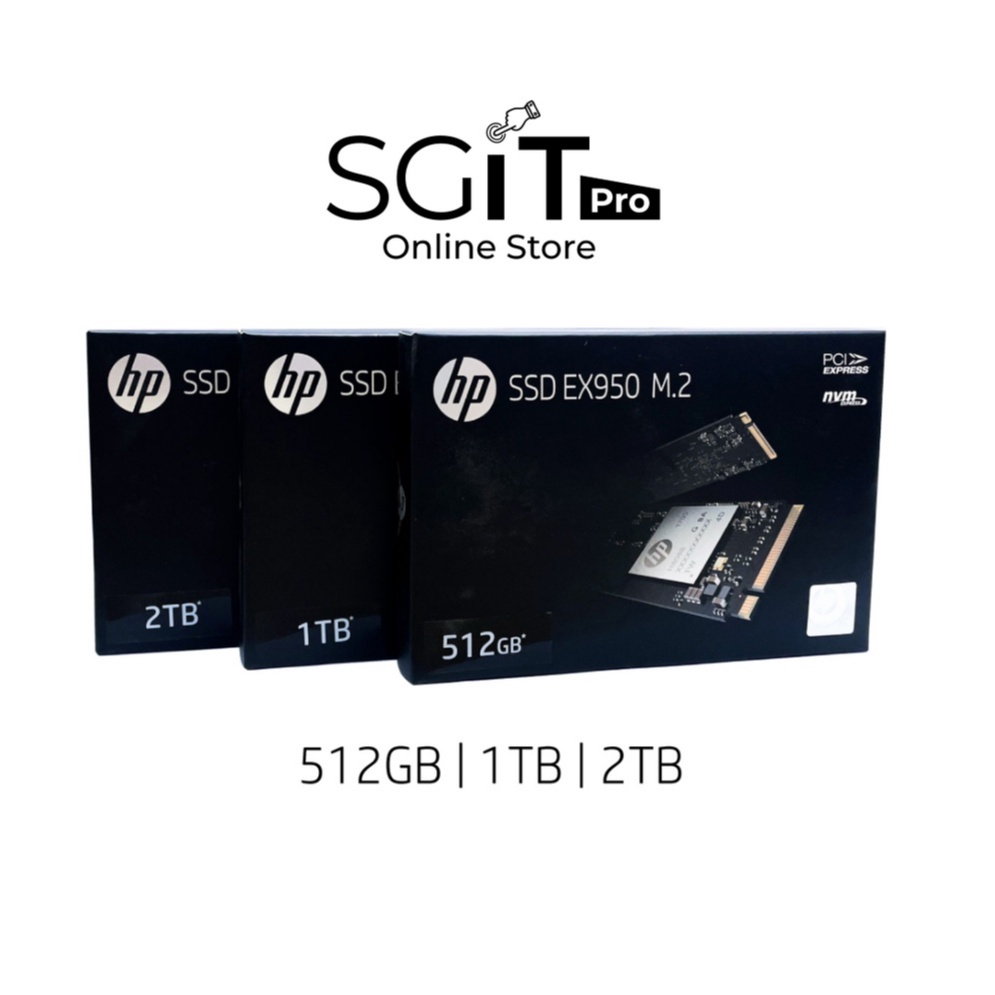 HP SSD EX950 M.2 NVMe 512GB 1TB 2TB Shopee Singapore