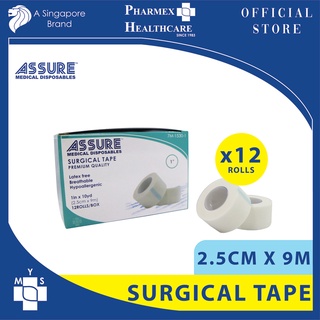 3M Tape - 3M™ Micropore™ Surgical Tape 1530-1, 25mm x 9.1m – Box 12 Rolls -  The Medical Equipment Ce